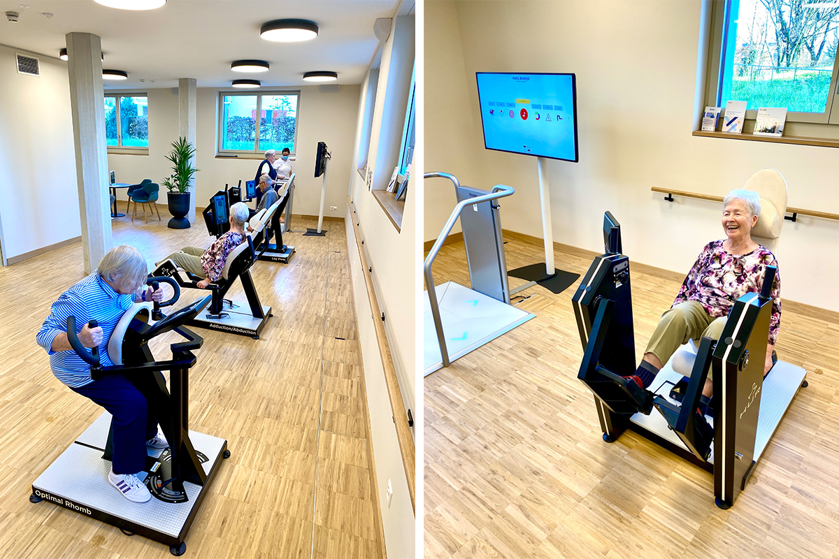 High-Tech Training für Active Aging und Rehabilitation